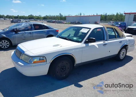 2004 Mercury Grand Marquis Gs из США, поврежденный, VIN 2MEFM74W94X602505